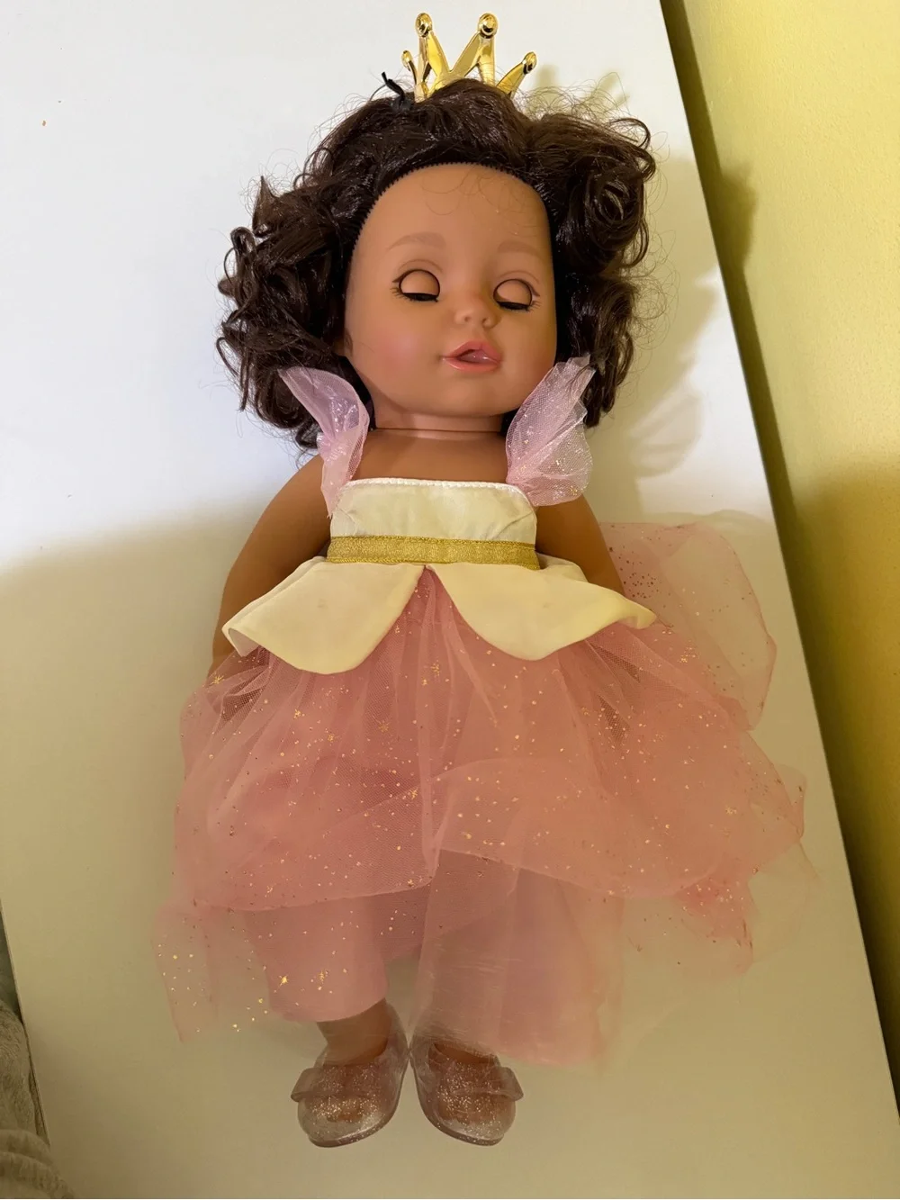 BABY Born Princess Baby Doll Ava Brown Hair Light Brown Eyes